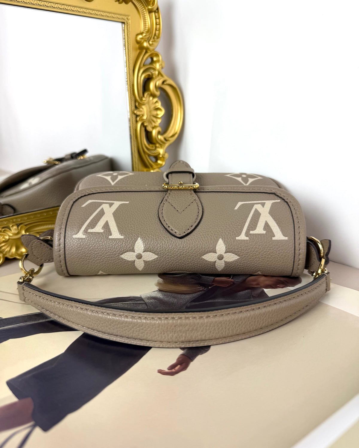 Louis Vuitton Nano Diane Bag - Tourterelle, Cream - View 6