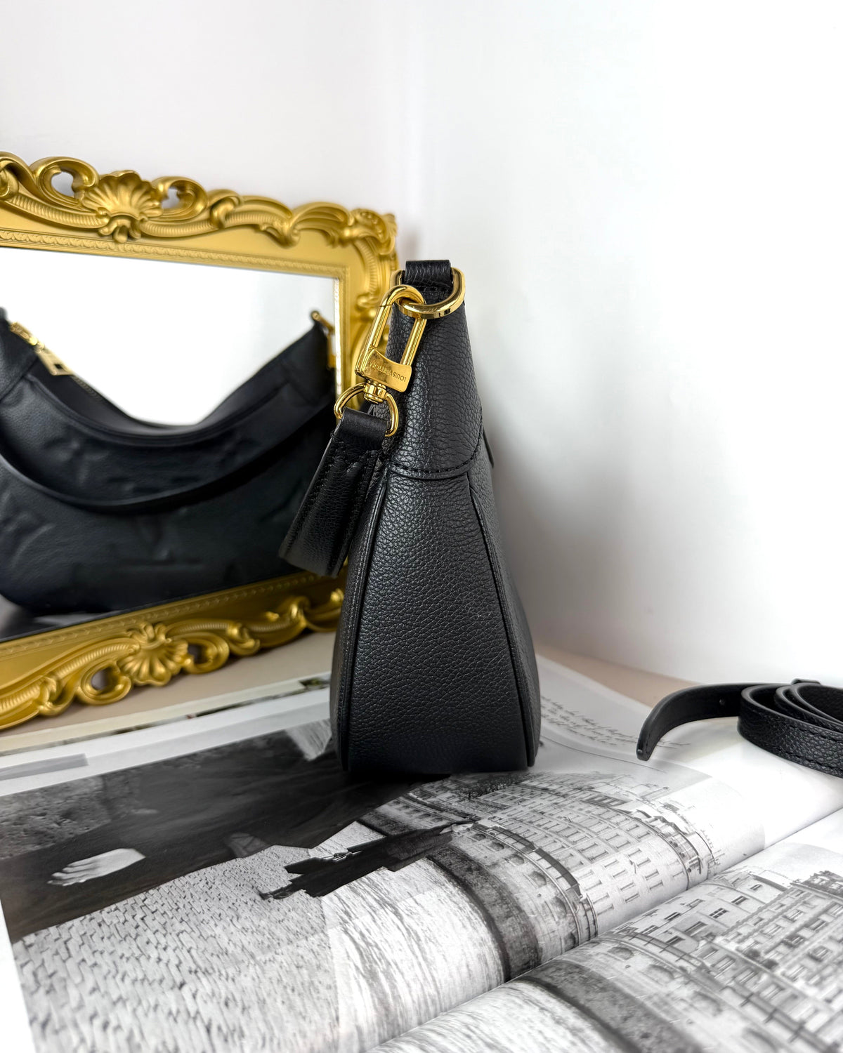 Louis Vuitton Bagatelle NM Bag - Black - View 4