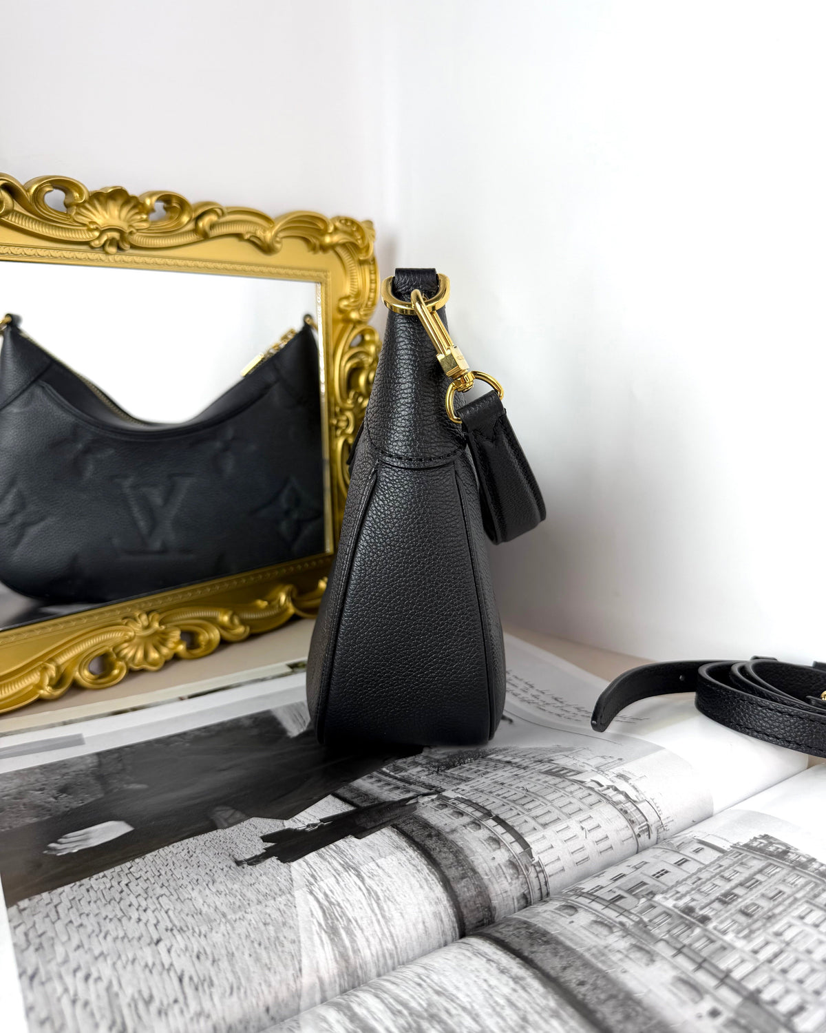 Louis Vuitton Bagatelle NM Bag - Black - View 3