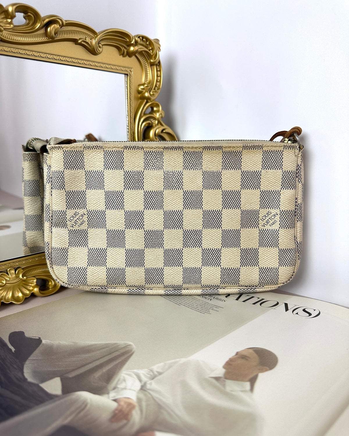 Louis Vuitton Pochette Accessoires - Damier Azur - View 1