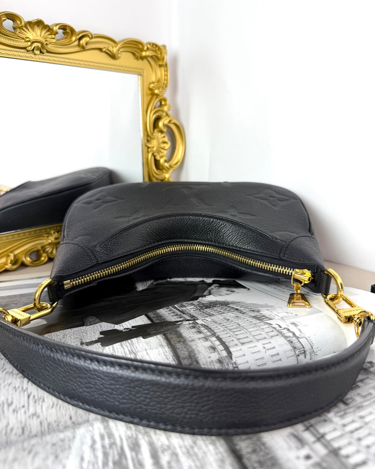 Louis Vuitton Bagatelle NM Bag - Black - View 6