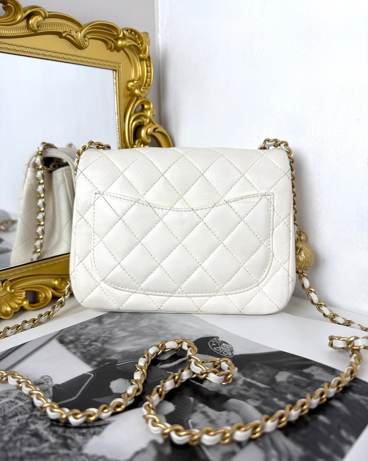 Chanel Mini Square Pearl Crush Flap Bag - View 2