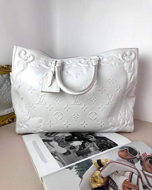 Louis Vuitton Sac Plat 24H Bag - Optic White - View 1
