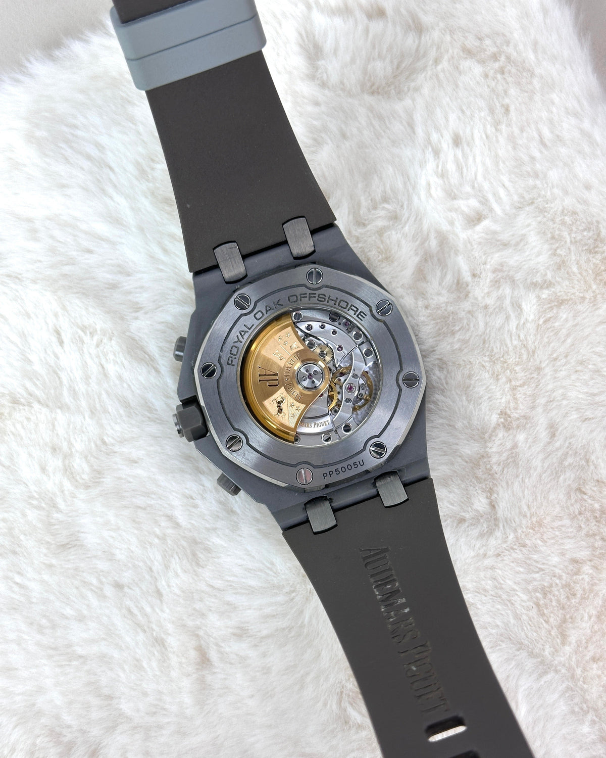 Audemars Piguet Royal Oak Offshore Selfwinding Chronograph Watch - Grey, Slate Grey - View 5