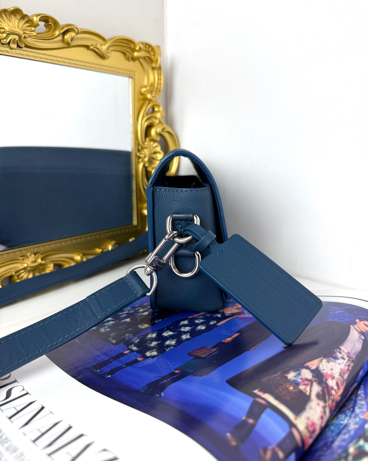 Louis Vuitton Takeoff Small Messenger Bag - Denim Blue - View 4