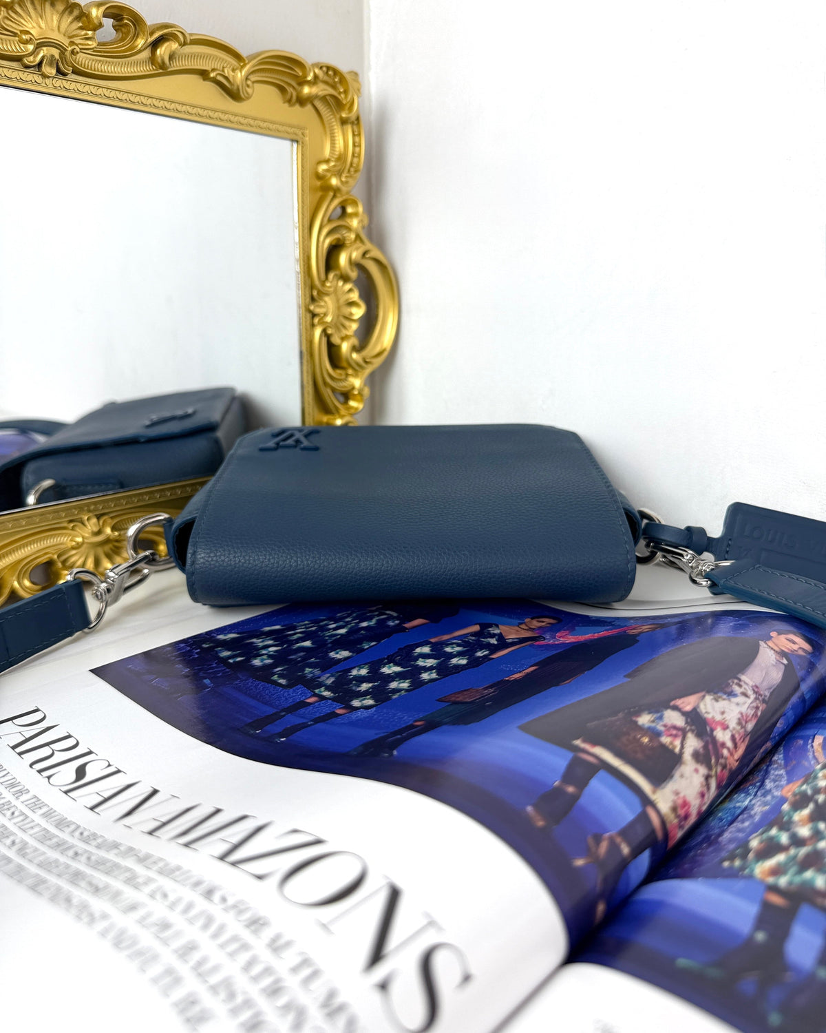 Louis Vuitton Takeoff Small Messenger Bag - Denim Blue - View 6