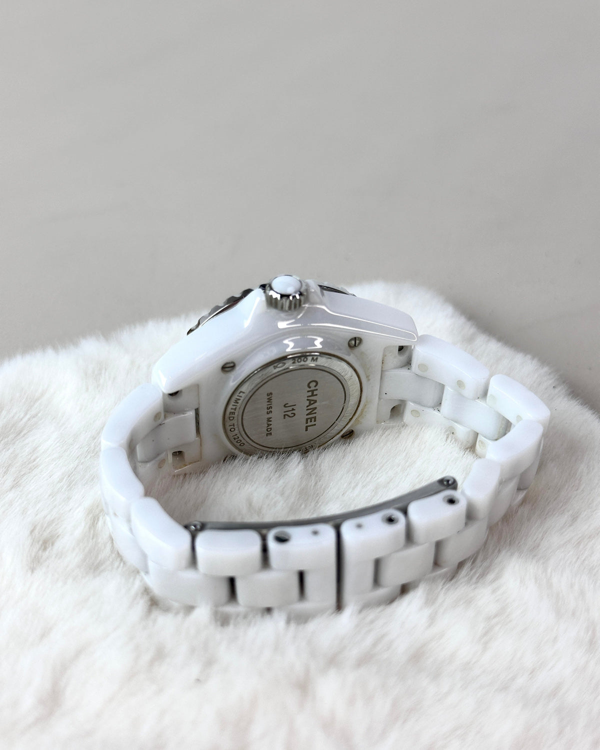 Chanel J12 Pink Blush Watch - White And Powder Pink - View 5