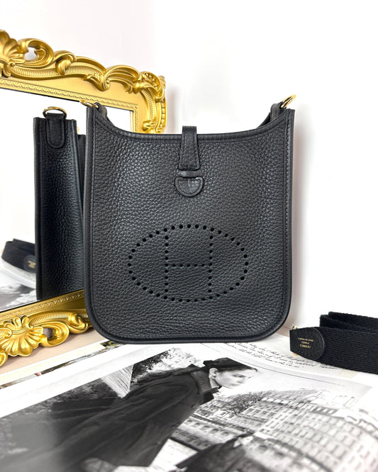 Hermès Evelyne 16 Amazone Bag - Black - View 1