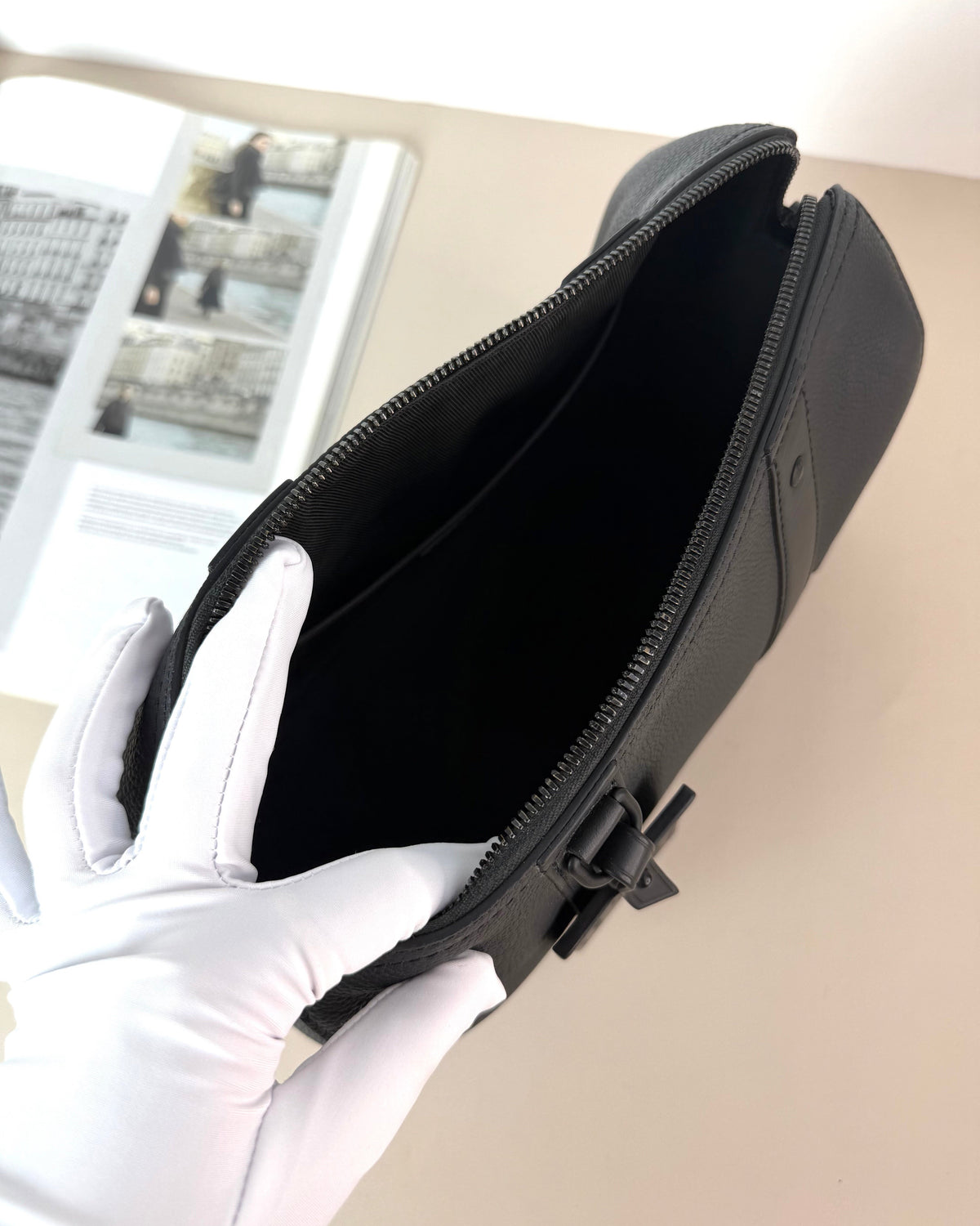 Louis Vuitton City Keepall Bag - Black - View 7