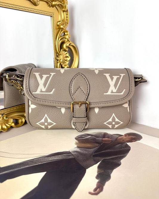 Louis Vuitton Nano Diane Bag - Tourterelle, Cream - View 1