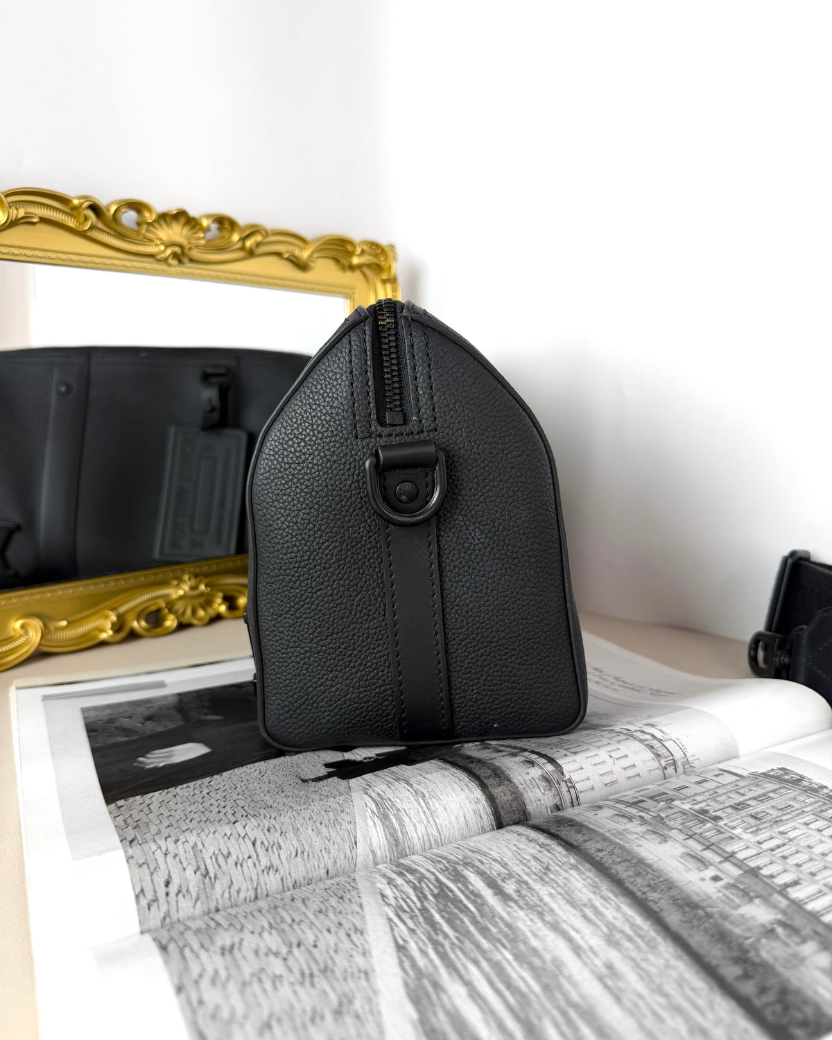 Louis Vuitton City Keepall Bag - Black - View 3