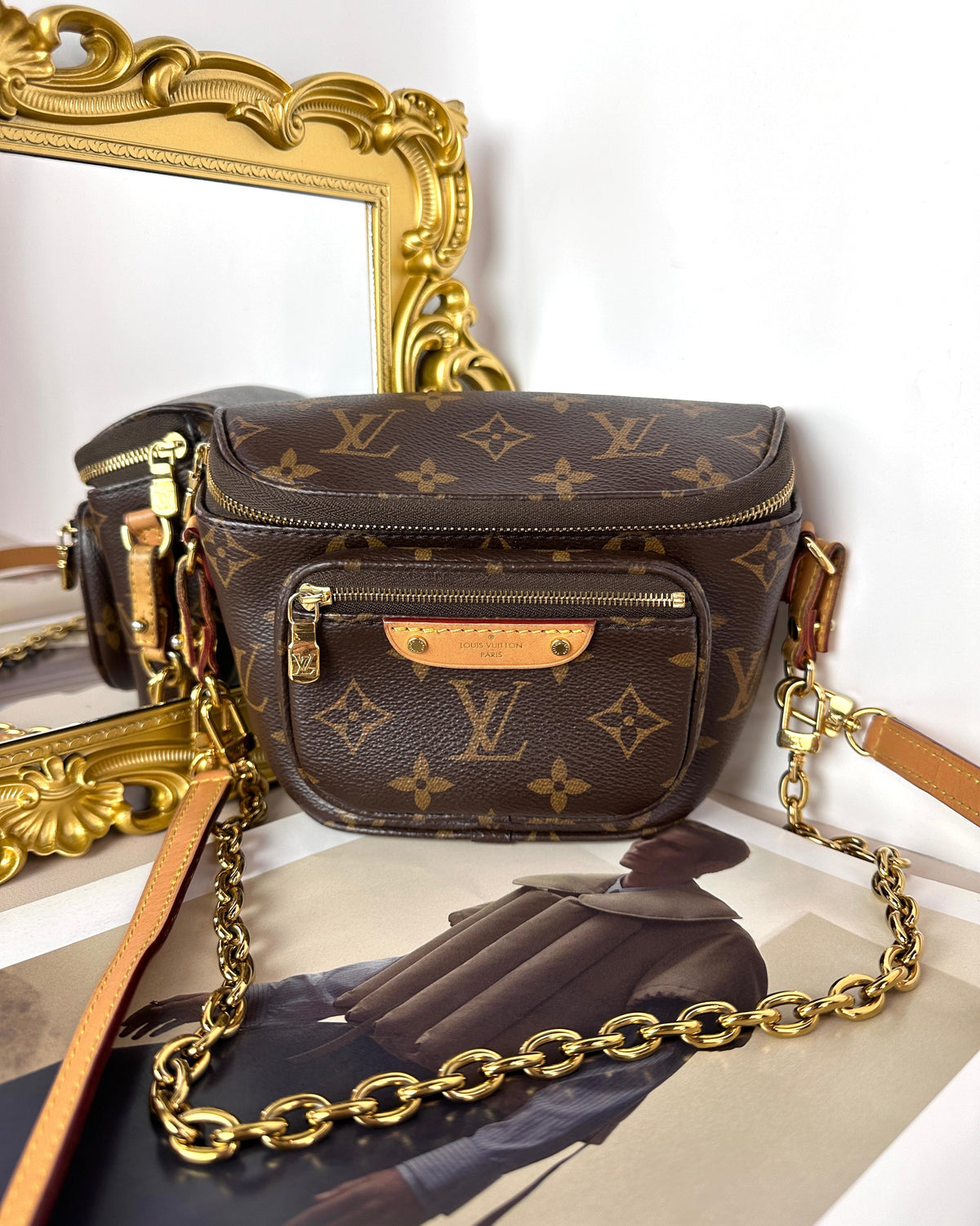 Louis Vuitton Mini Bumbag - Monogram Brown - View 1