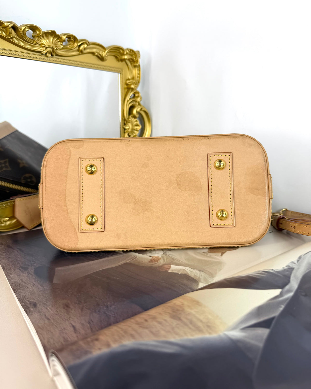Louis Vuitton Alma BB Bag - Brown, Monogram - View 5