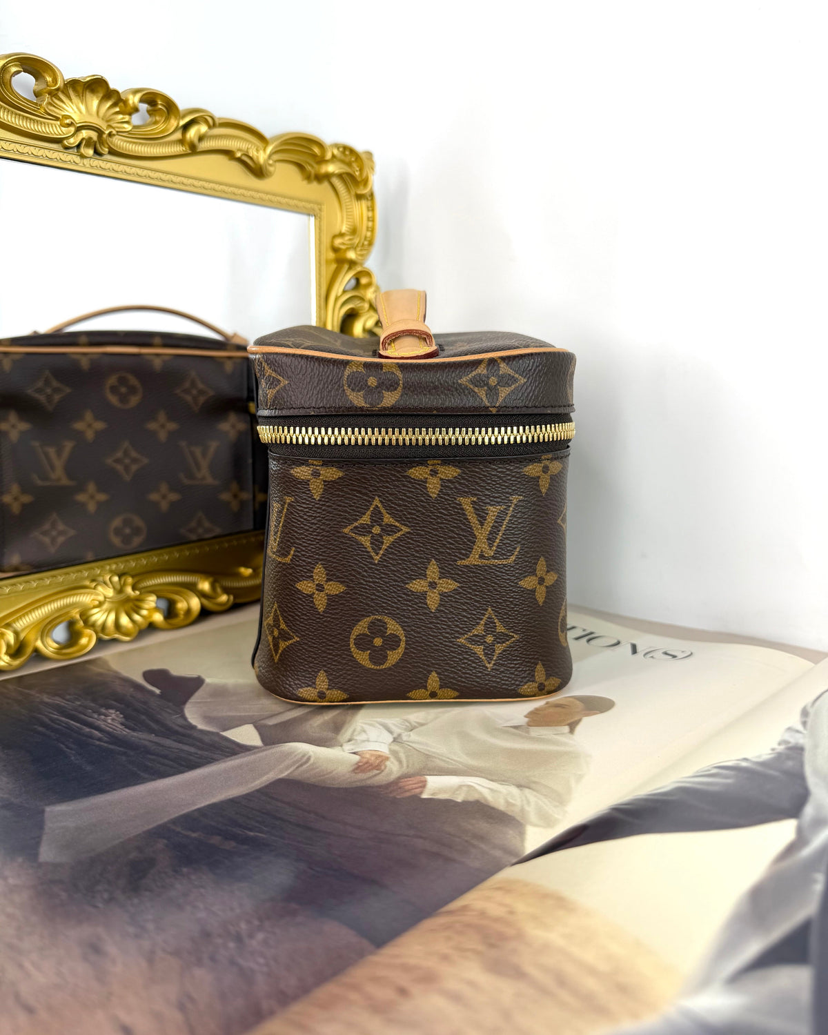Louis Vuitton Nice Mini Monogram Canvas Toiletry Pouch - Brown, Monogram - View 4