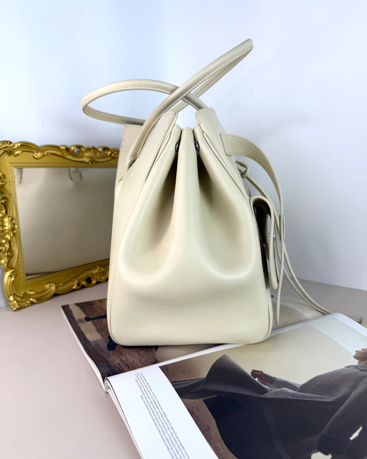 Balenciaga Bel Air Carry All Bag - Soya Fashionphile - View 4