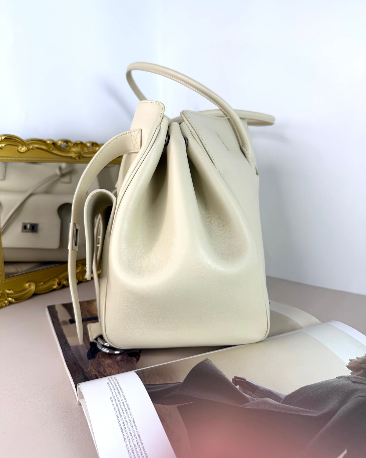 Balenciaga Bel Air Carry All Bag - Soya Fashionphile - View 3