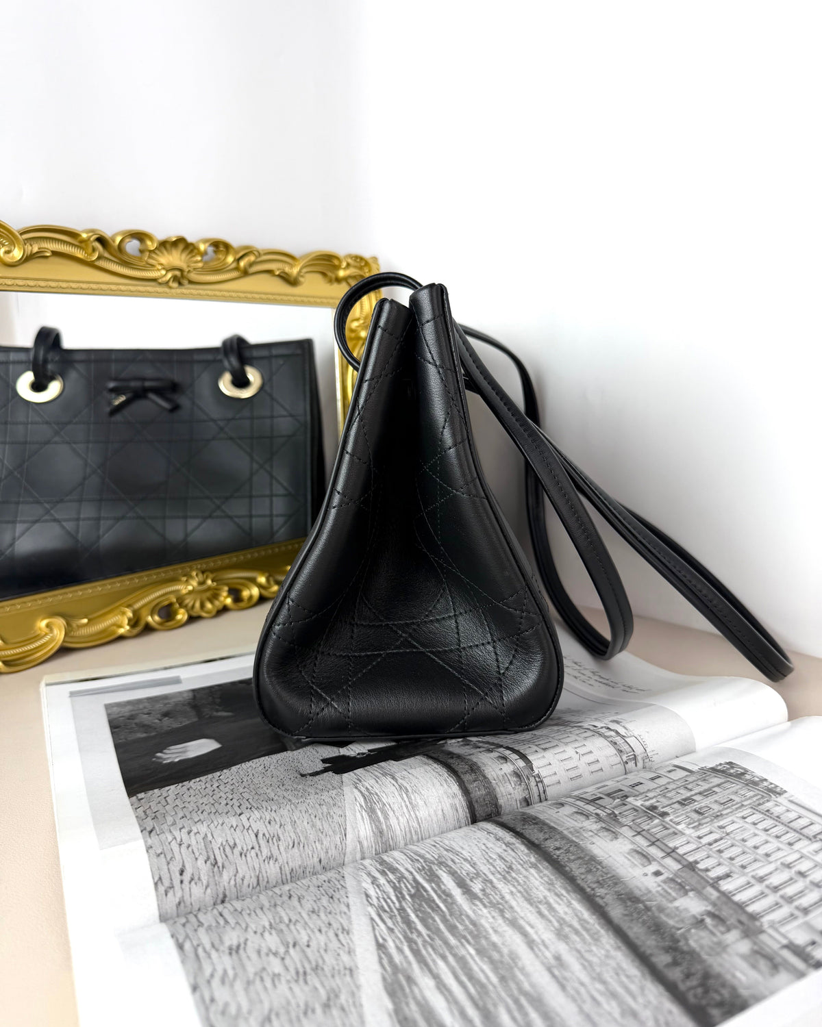 Dior Promenade Shopping Bag - Black - View 3