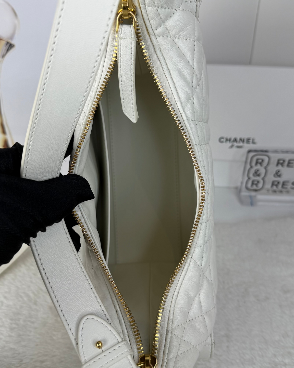 Dior D-Dream Bag - Latte White/ Off-White - View 7