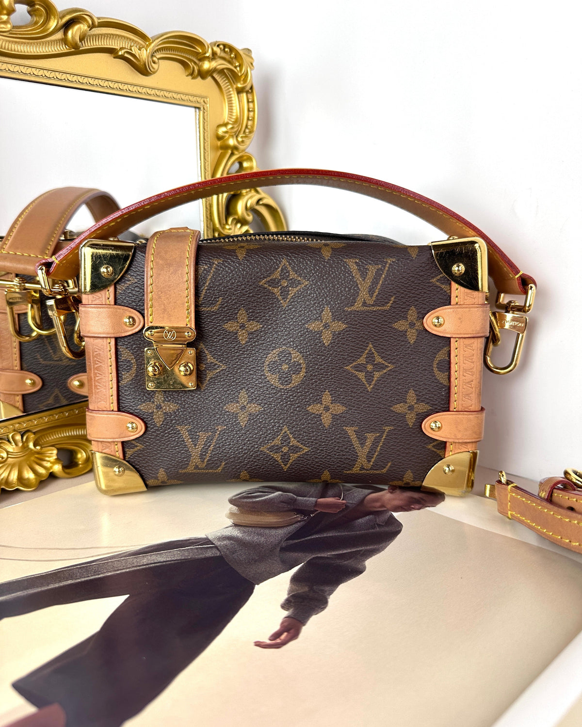 Louis Vuitton Side Trunk PM - Monogram, Brown - View 1