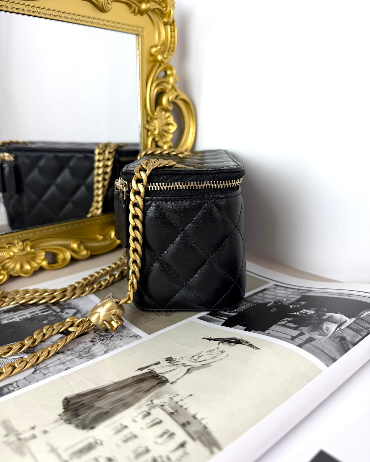 Chanel Small Vanity Case with Chain - View 4