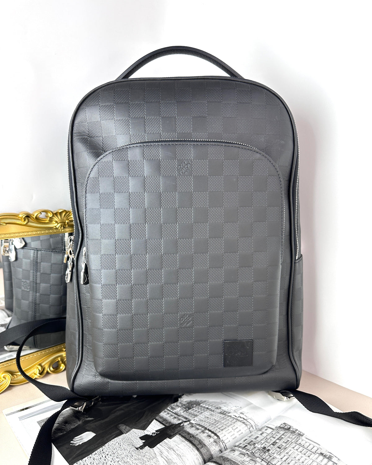 Louis Vuitton Avenue Backpack - Onyx Black - View 1
