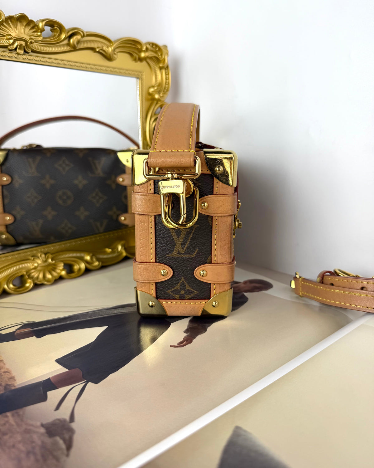 Louis Vuitton Side Trunk PM - Monogram, Brown - View 4