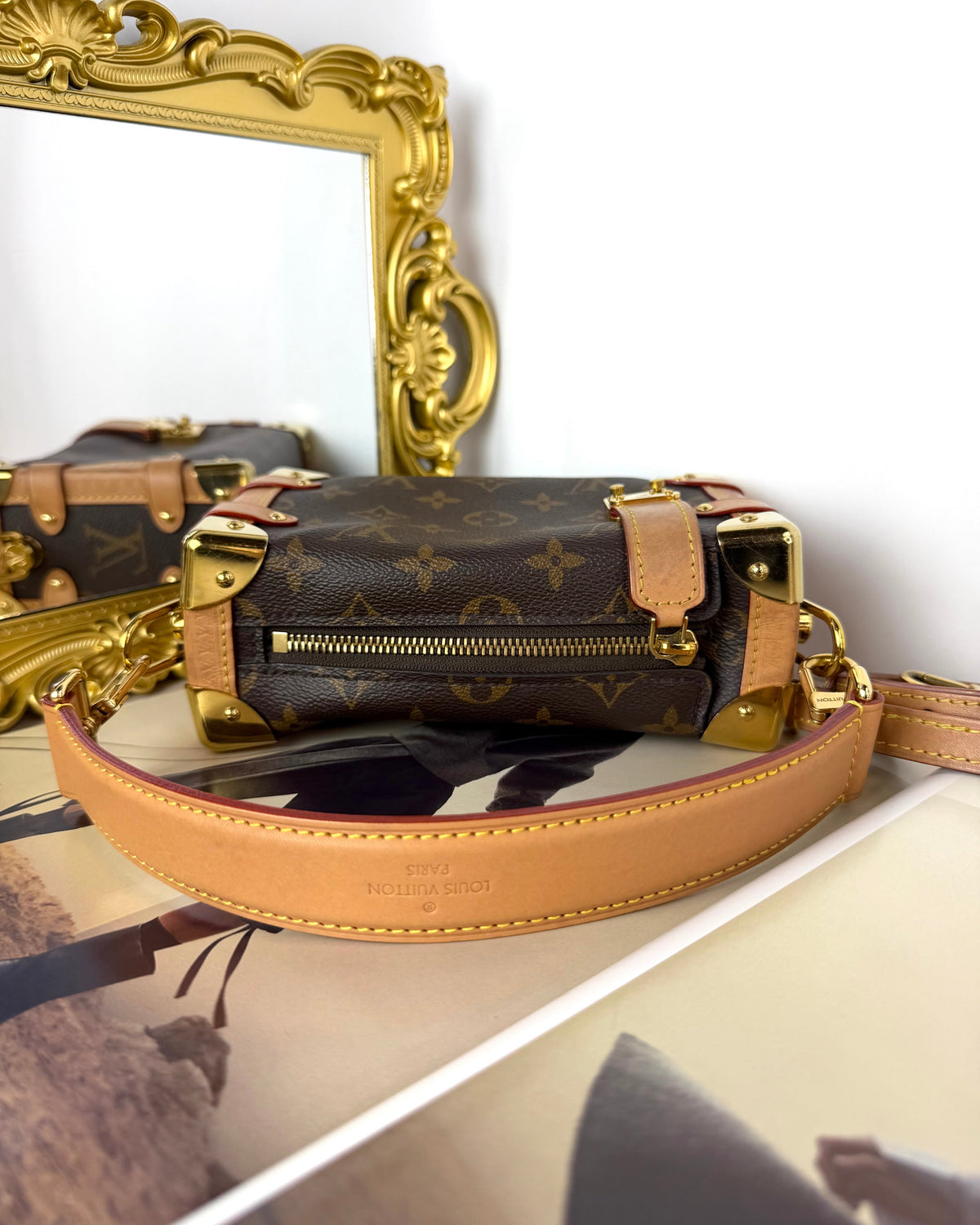 Louis Vuitton Side Trunk PM - Monogram, Brown - View 6