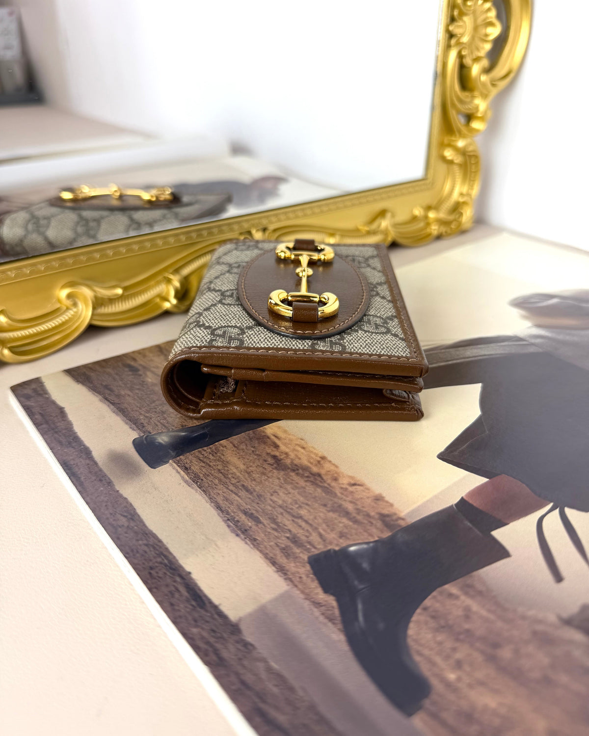 Gucci Horsebit 1955 Card Case Wallet - View 4