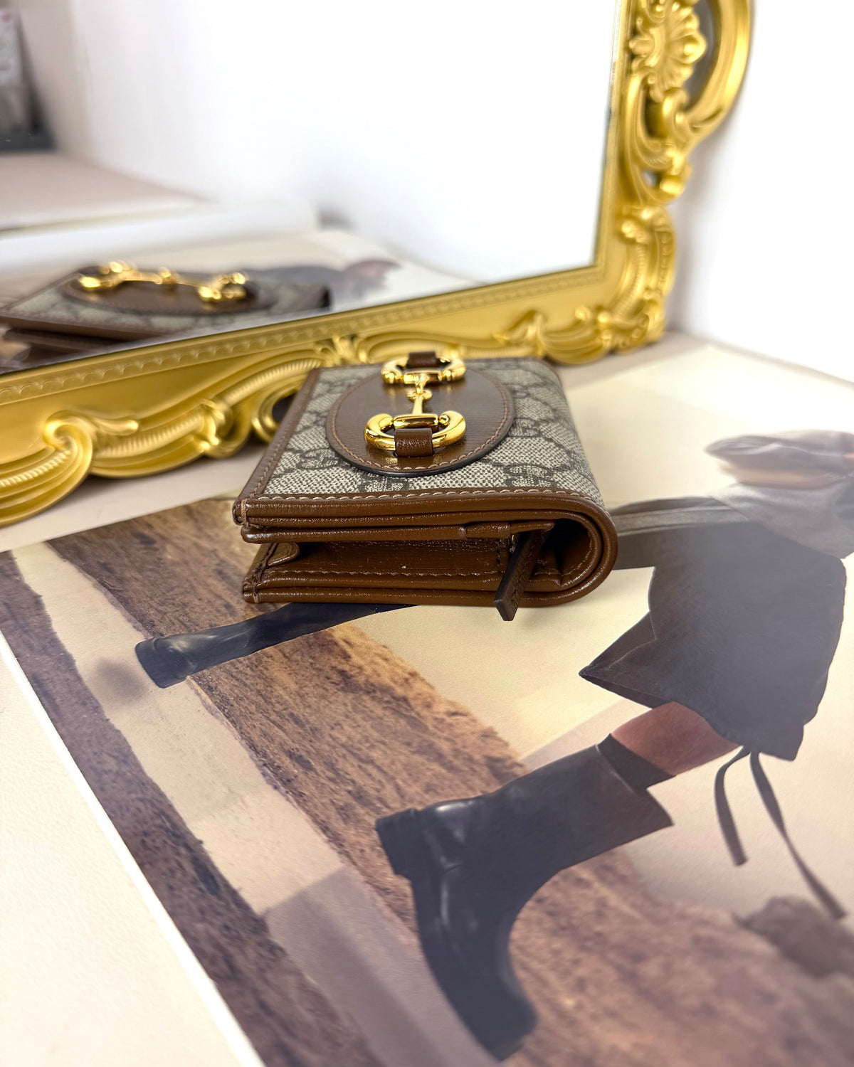 Gucci Horsebit 1955 Card Case Wallet - View 3