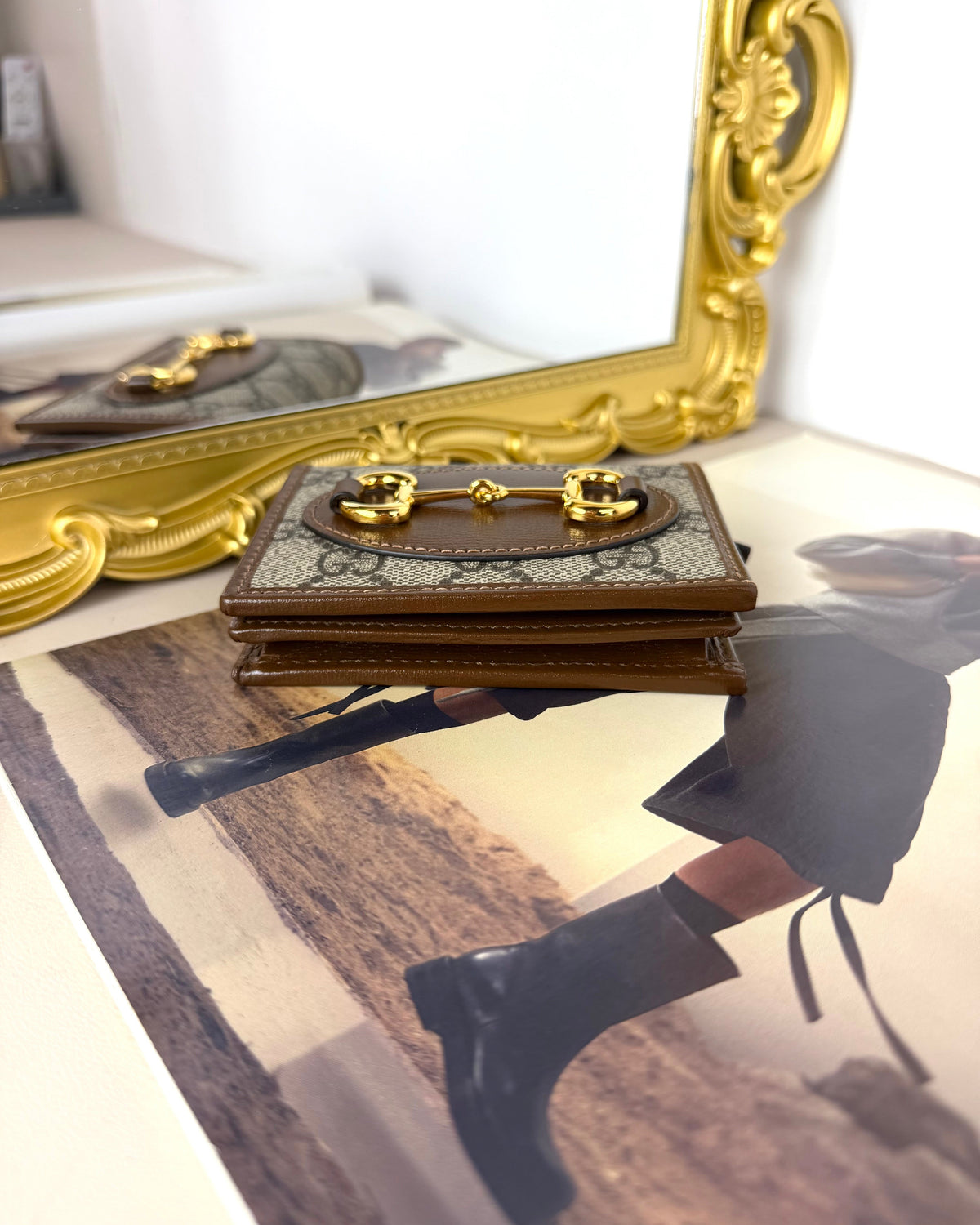 Gucci Horsebit 1955 Card Case Wallet - View 5