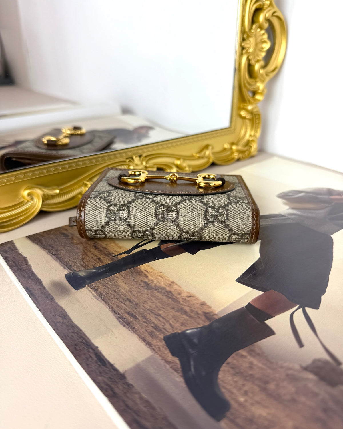 Gucci Horsebit 1955 Card Case Wallet - View 6