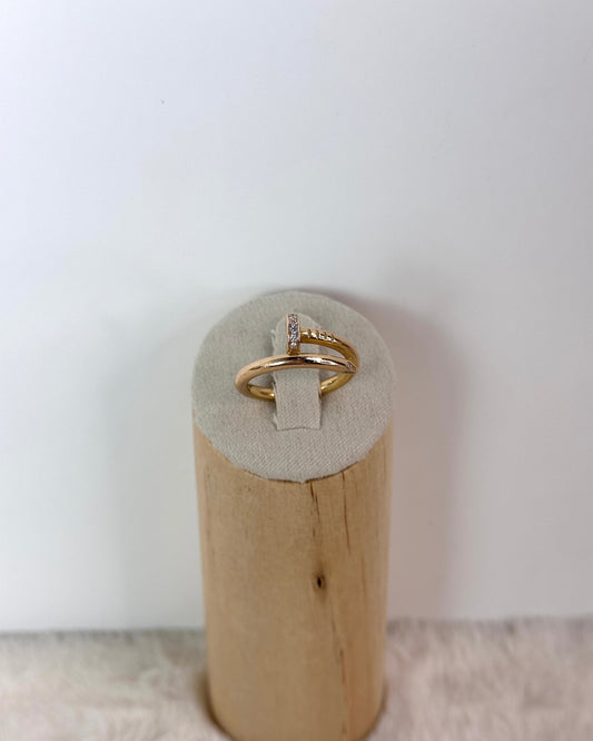 Cartier Juste un Clou Ring, classic model - Rose Gold - View 1