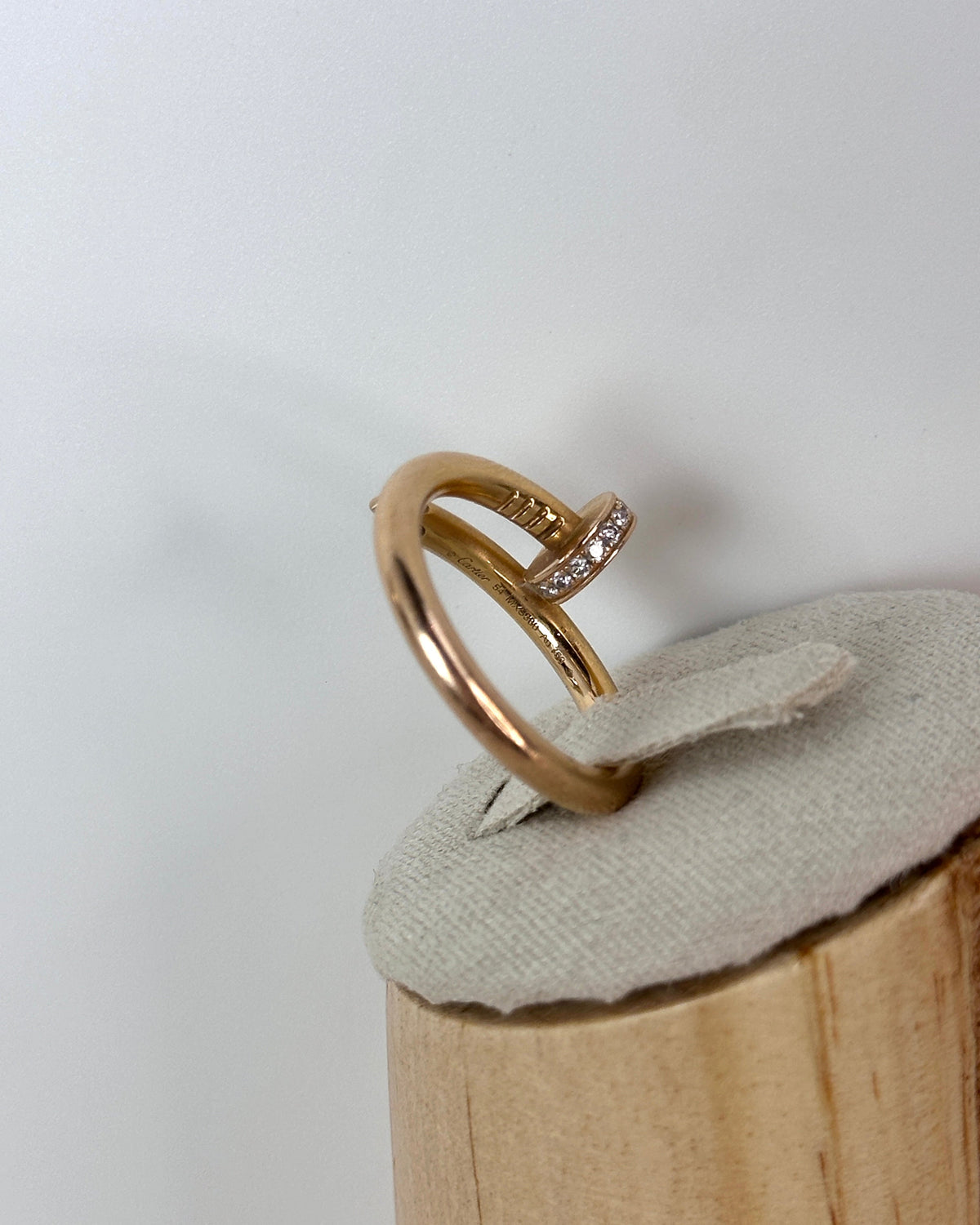 Cartier Juste un Clou Ring, classic model - Rose Gold - View 4