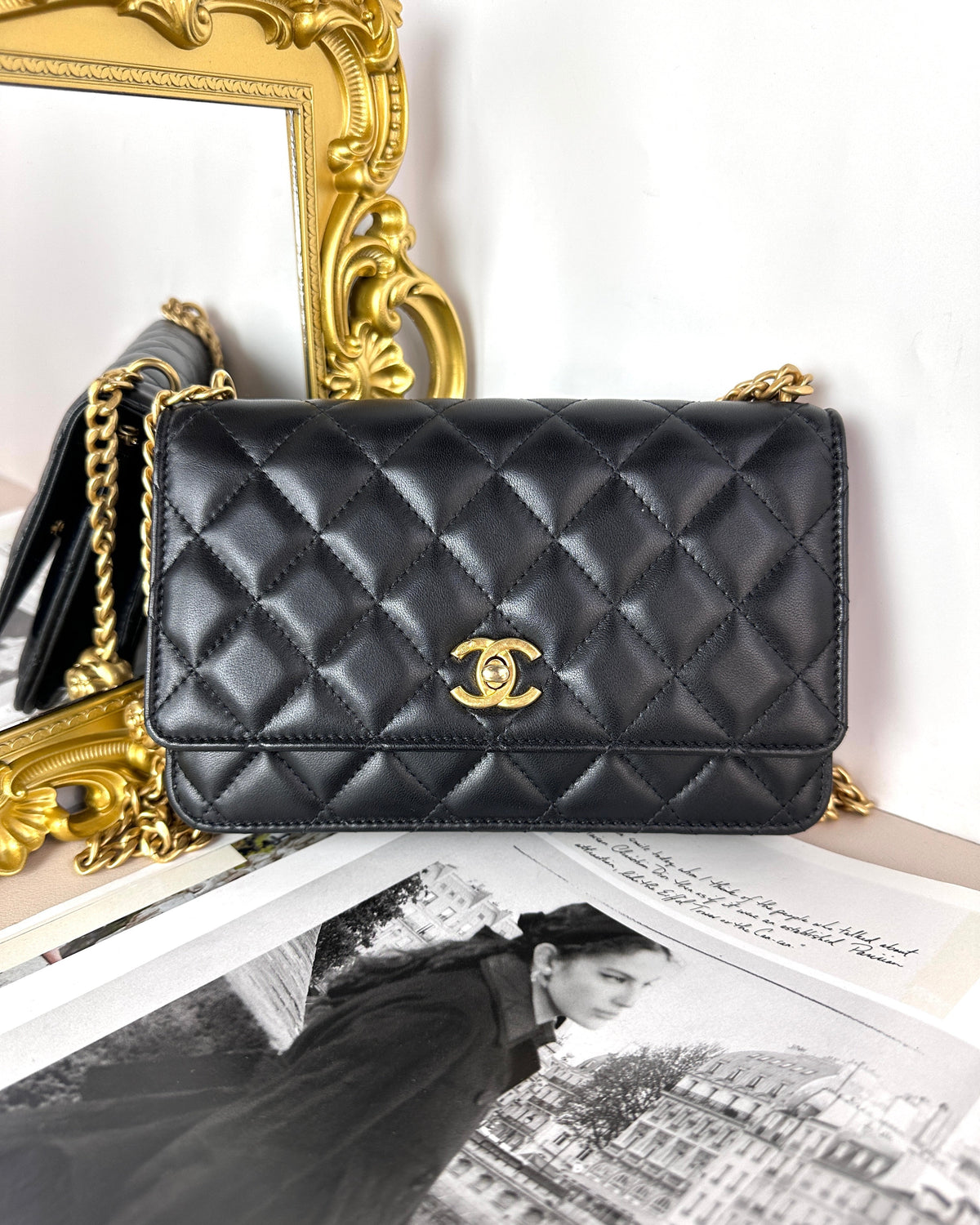 Chanel Classic Wallet on Chain - View 1