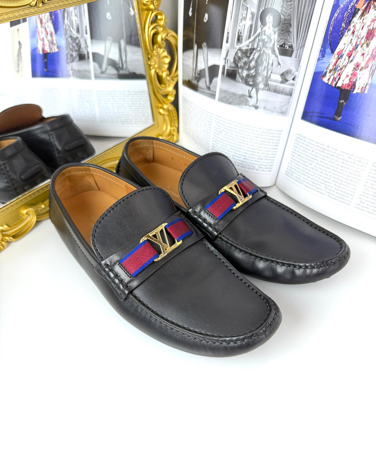 Louis Vuitton Hockenheim Moccasin - Black - View 2