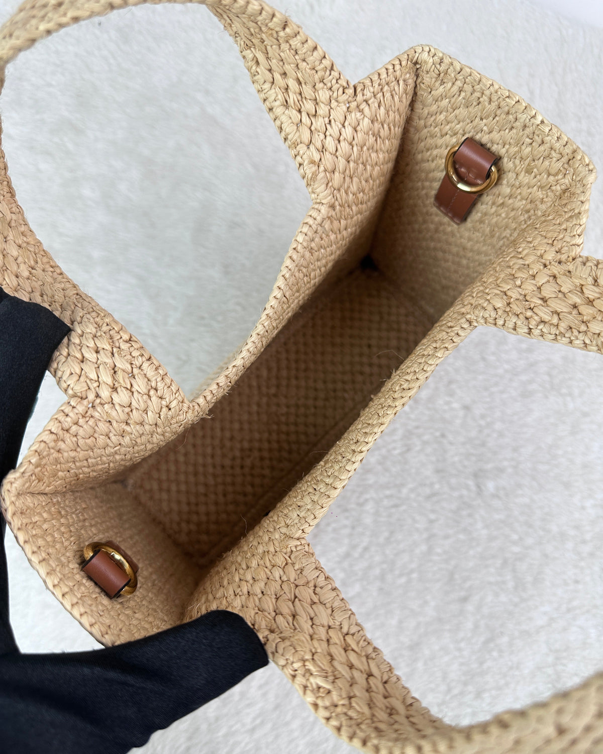 Loewe Font Tote Small - Natural (Or Beige/ Ecru) - View 6