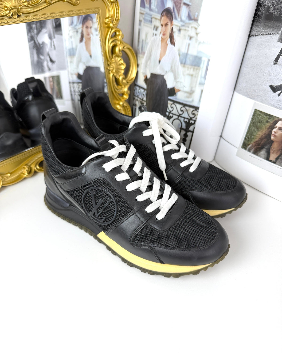 Louis Vuitton Run Away Sneaker - Black - View 3