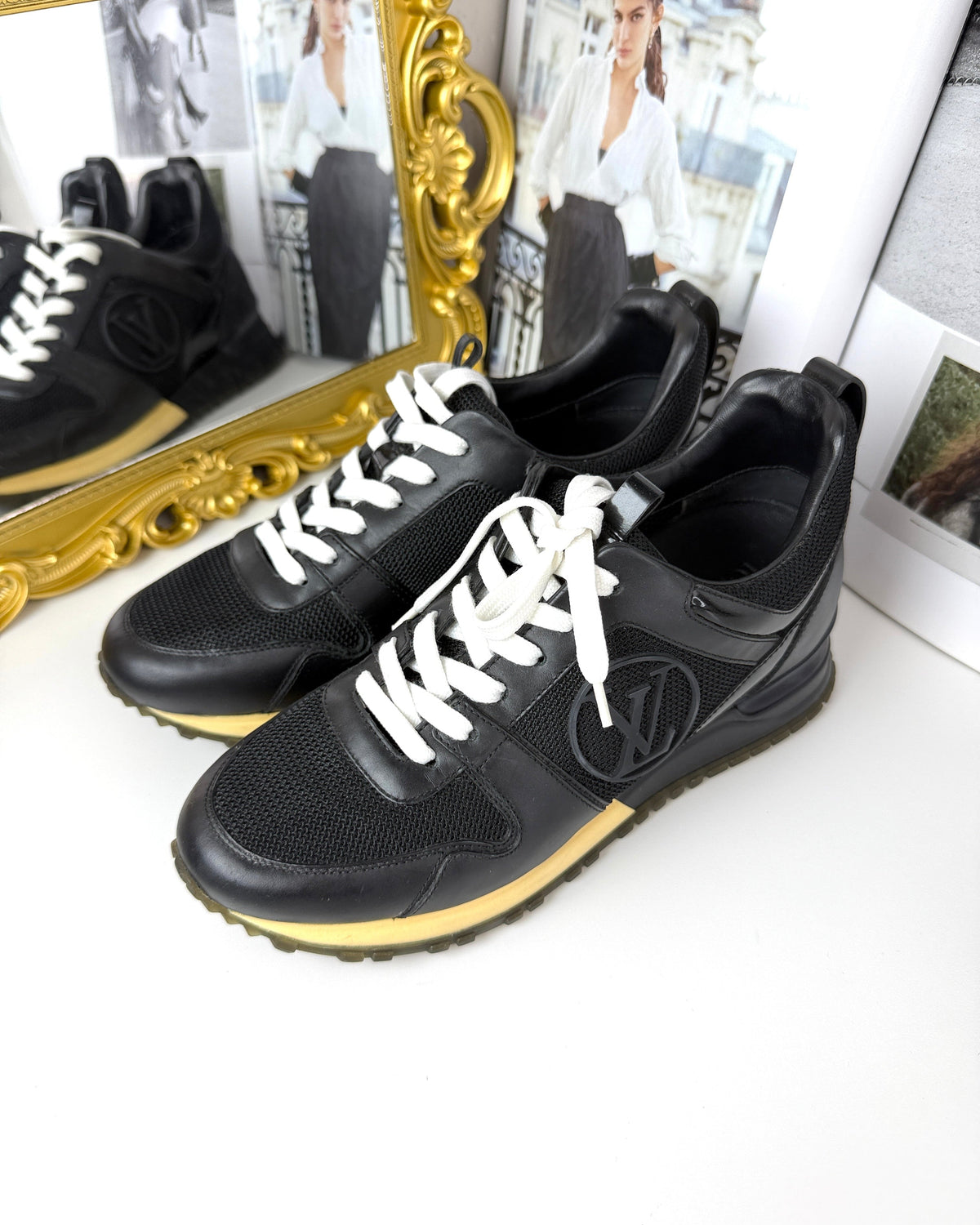 Louis Vuitton Run Away Sneaker - Black - View 2