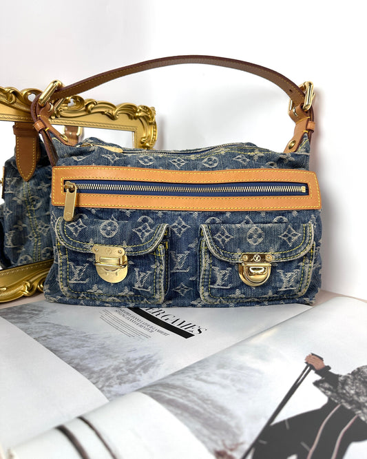 Louis Vuitton Baggy PM Bag - Denim Blue - View 1