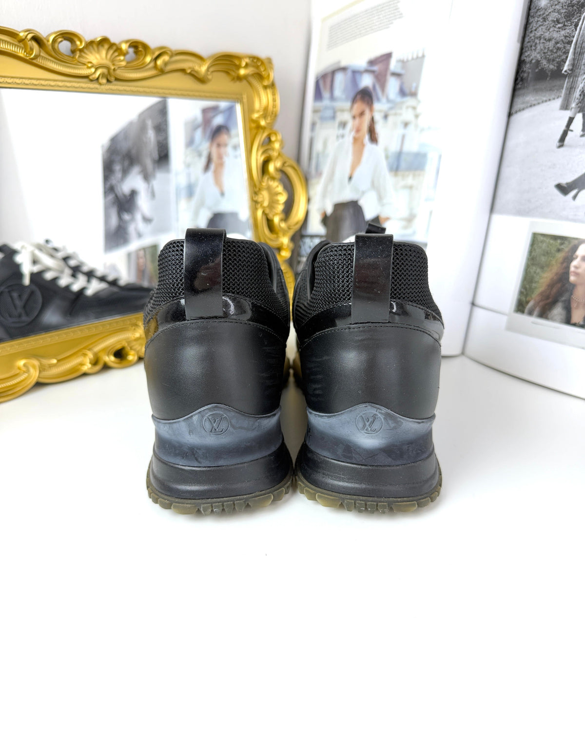 Louis Vuitton Run Away Sneaker - Black - View 4