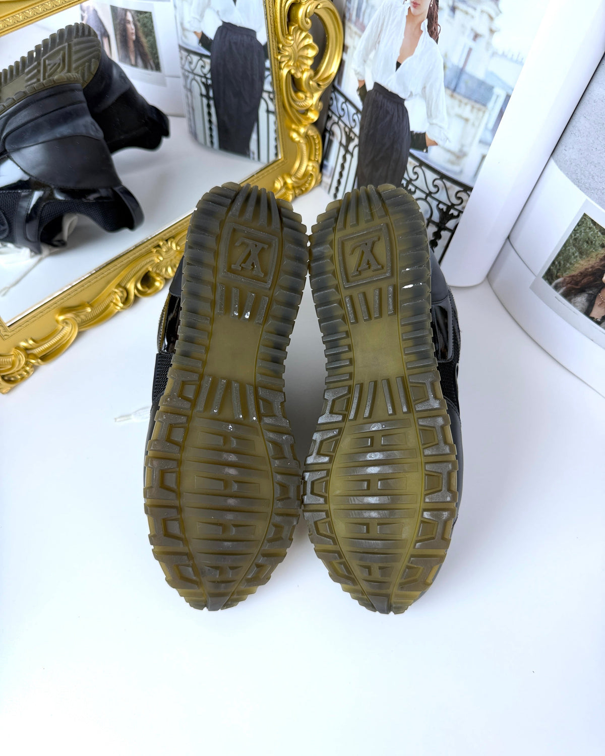 Louis Vuitton Run Away Sneaker - Black - View 5