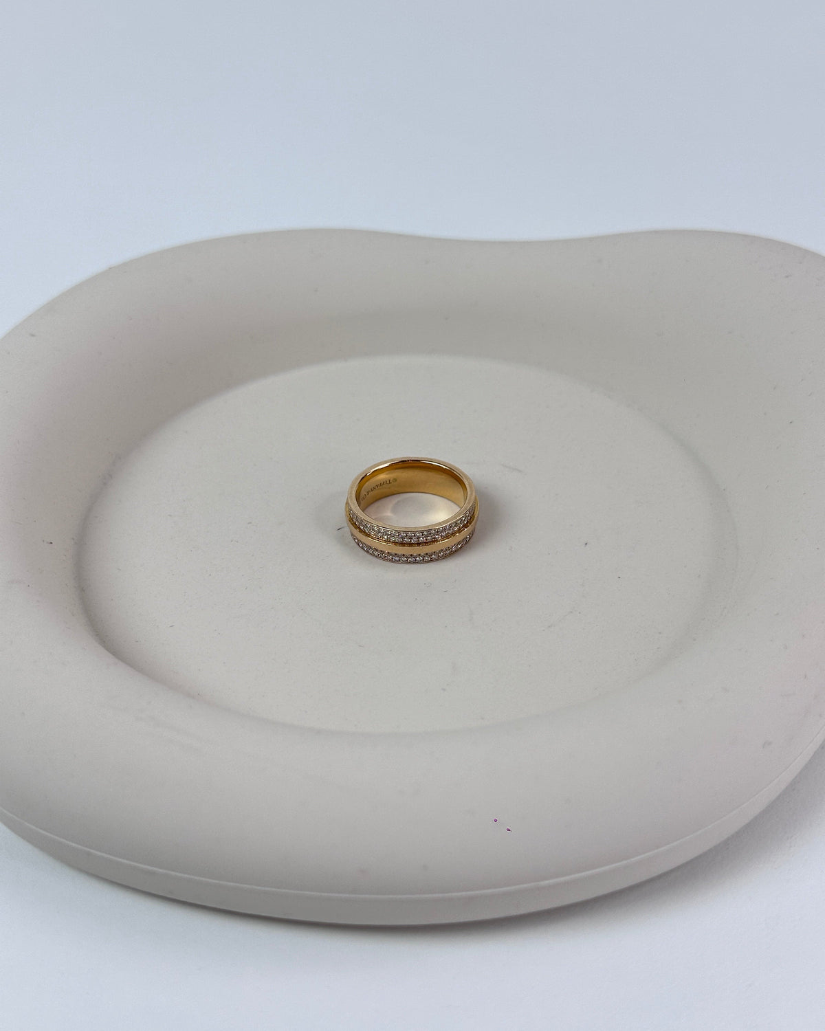 Tiffany & Co. T Diamond Band Ring - Yellow Gold - View 2
