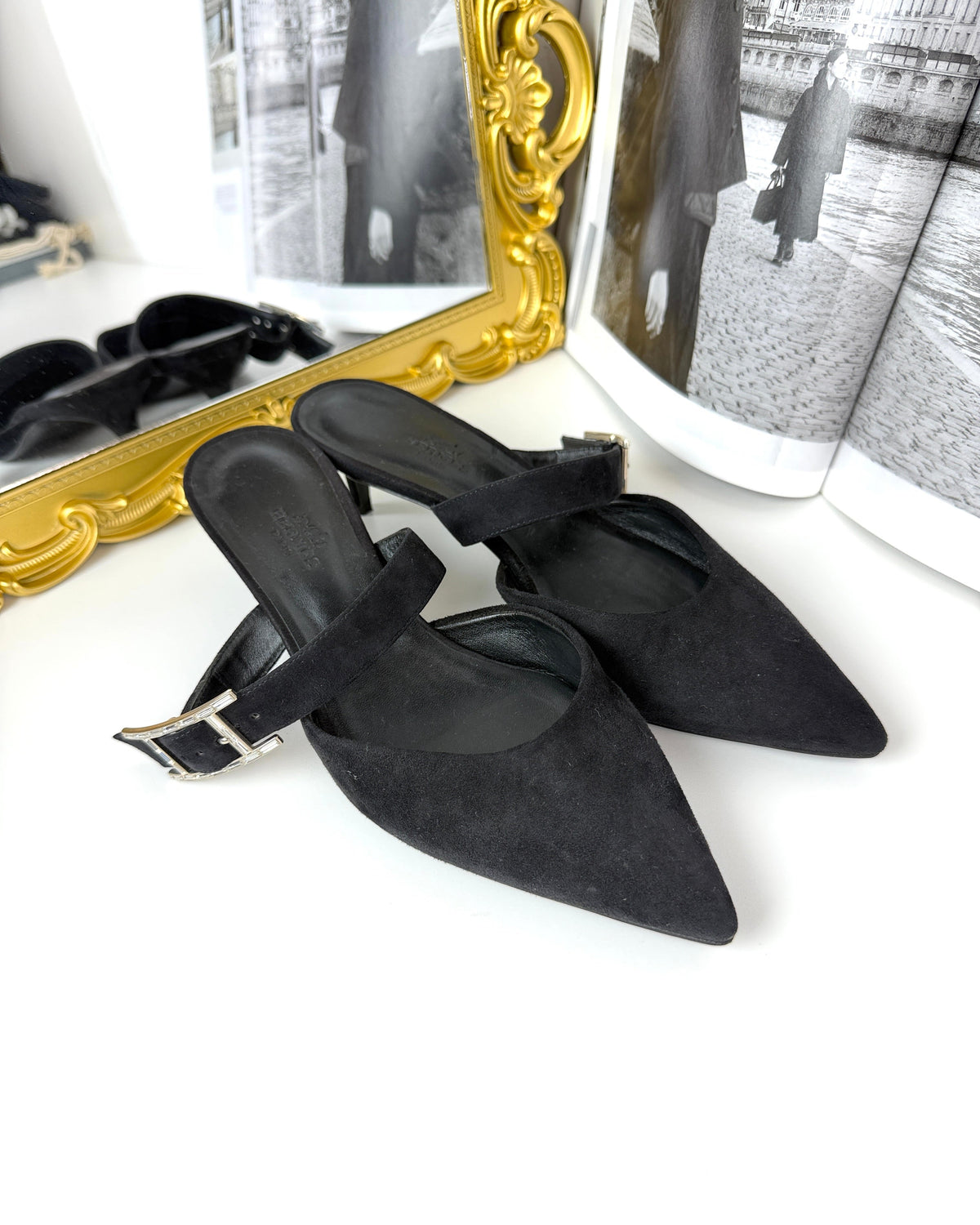 Hermès Blink Mule - Black - View 3