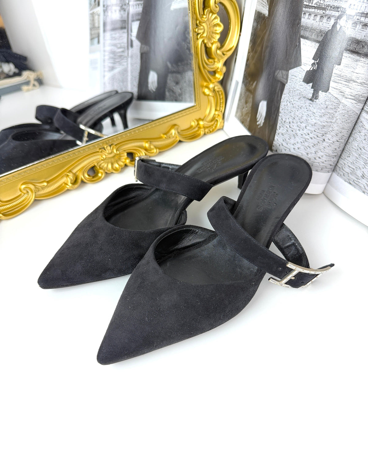 Hermès Blink Mule - Black - View 2