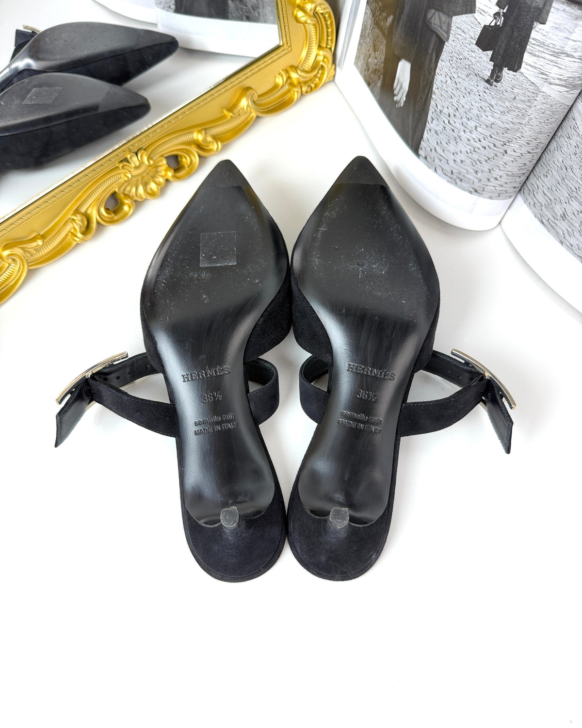 Hermès Blink Mule - Black - View 5