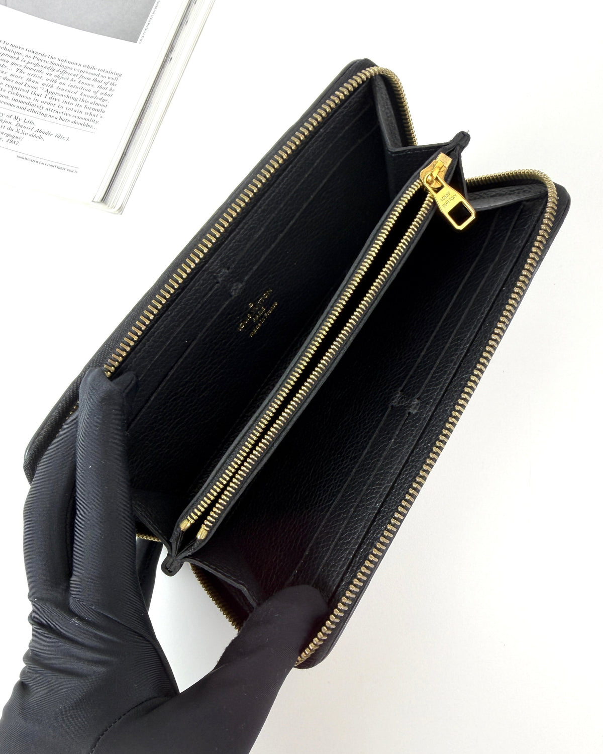 Louis Vuitton Clémence Wallet - Black - View 7