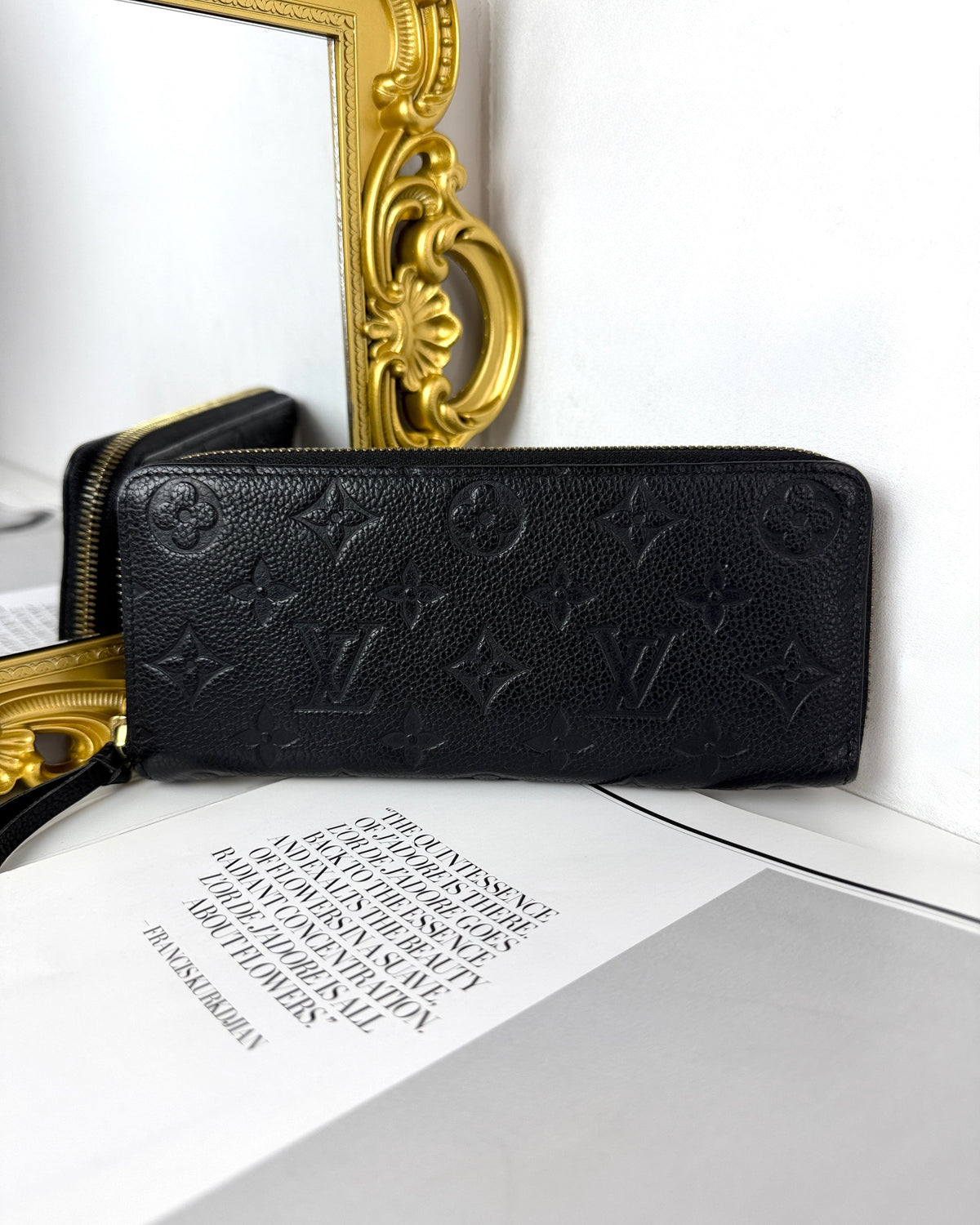 Louis Vuitton Clémence Wallet - Black - View 2