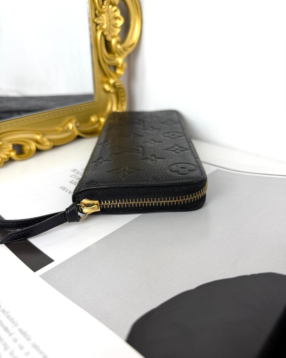 Louis Vuitton Clémence Wallet - Black - View 3