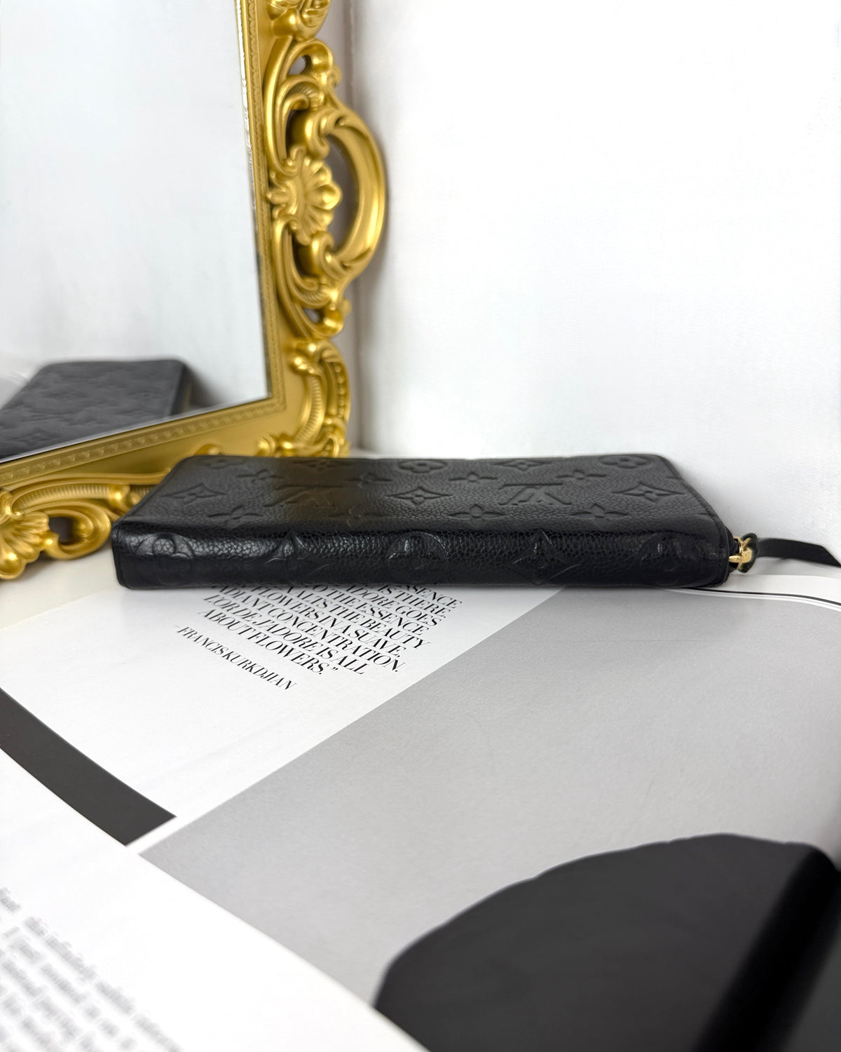 Louis Vuitton Clémence Wallet - Black - View 6