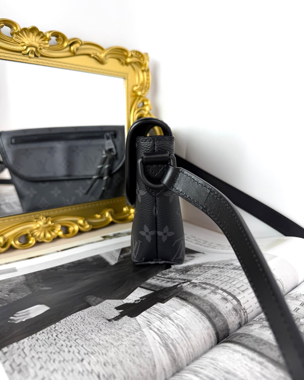 Louis Vuitton Pulse Wearable Wallet - Monogram Eclipse & Reverse - View 3